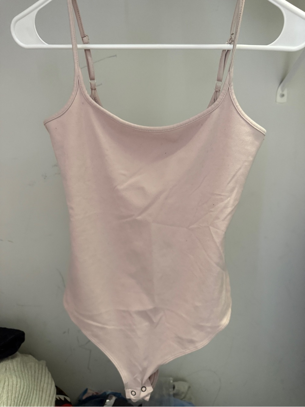 wild fable Blush Pink Slim Tank Bodysuit